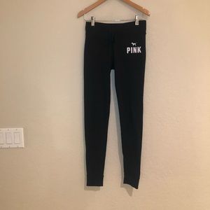 PINK Victoria’s Secret Black Leggings